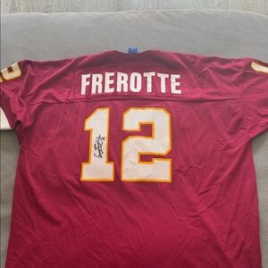 Vintage Champion Gus Frerotte Signed Jersey